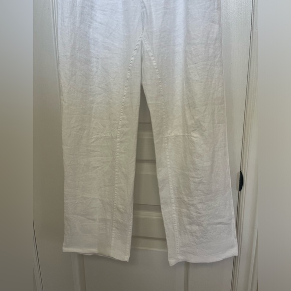 Zara linen straight leg joggers-relaxed fit-Never worn, new with tags. - Picture 7 of 15